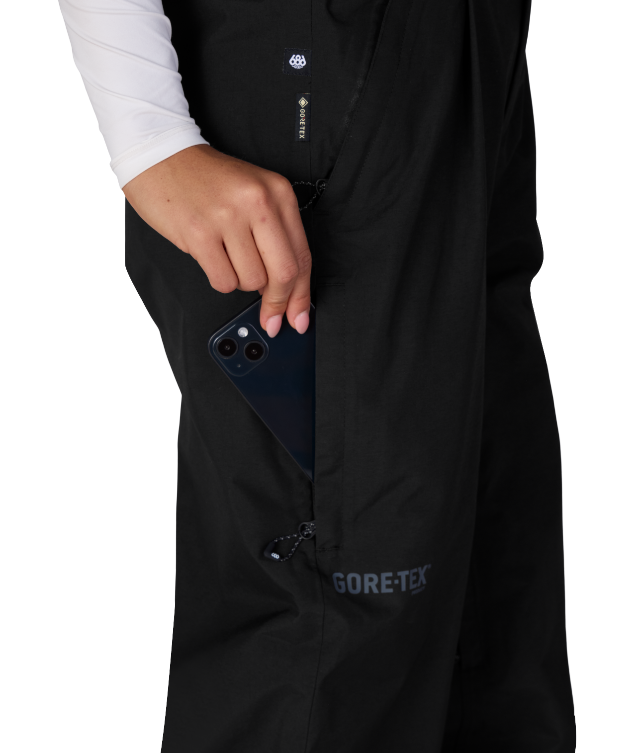 WOMENS GORE-TEX OUTLINE™ PANT - BLACK