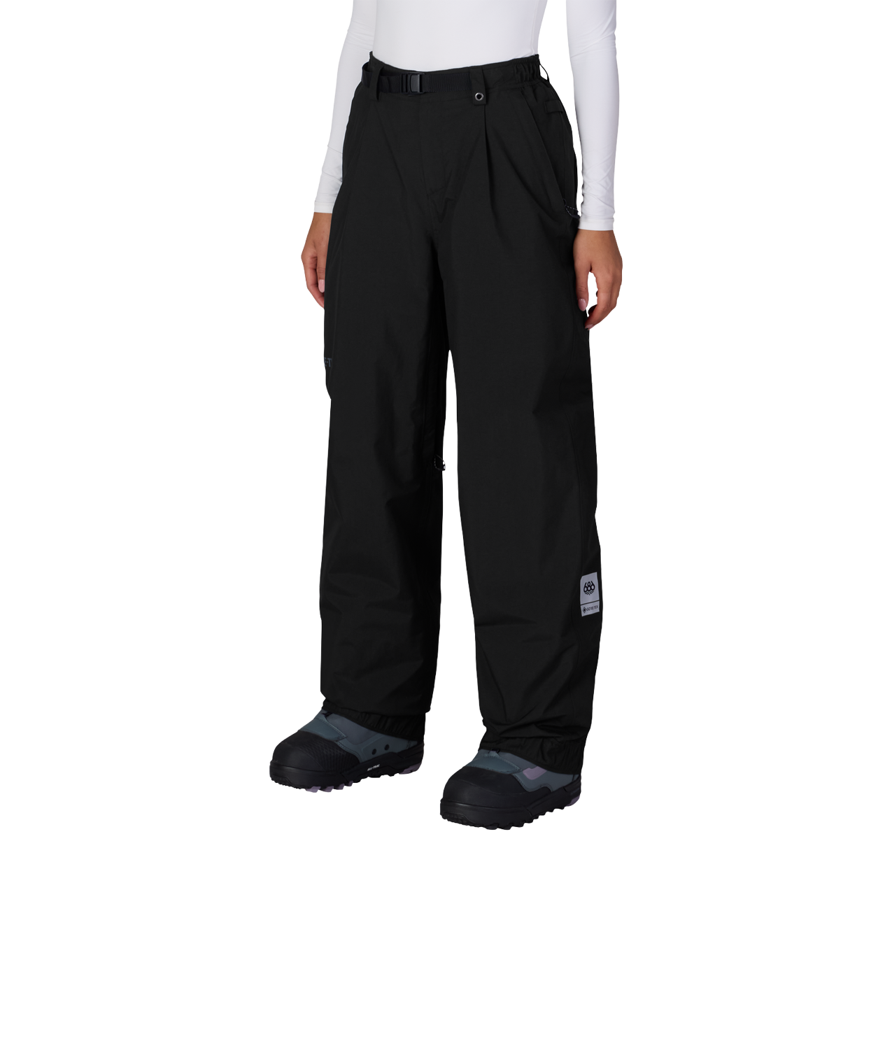 WOMENS GORE-TEX OUTLINE™ PANT - BLACK