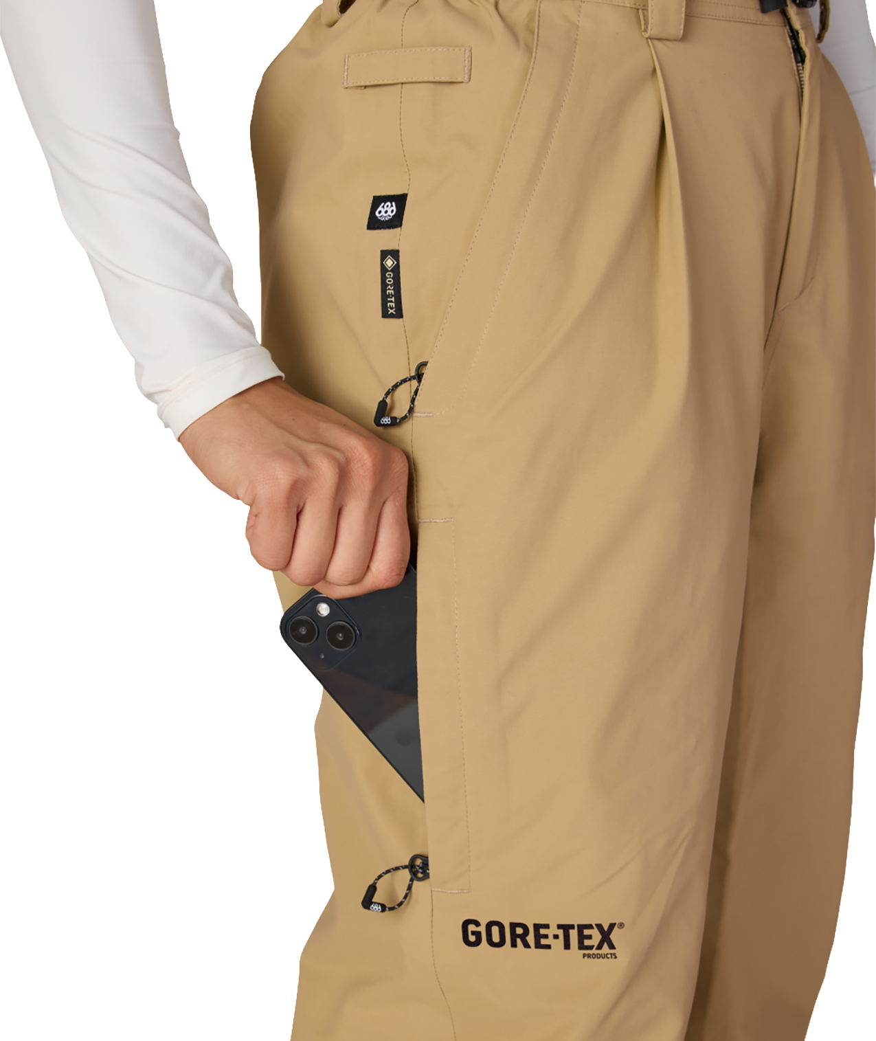 WOMENS GORE-TEX OUTLINE™ PANT - KHAKI