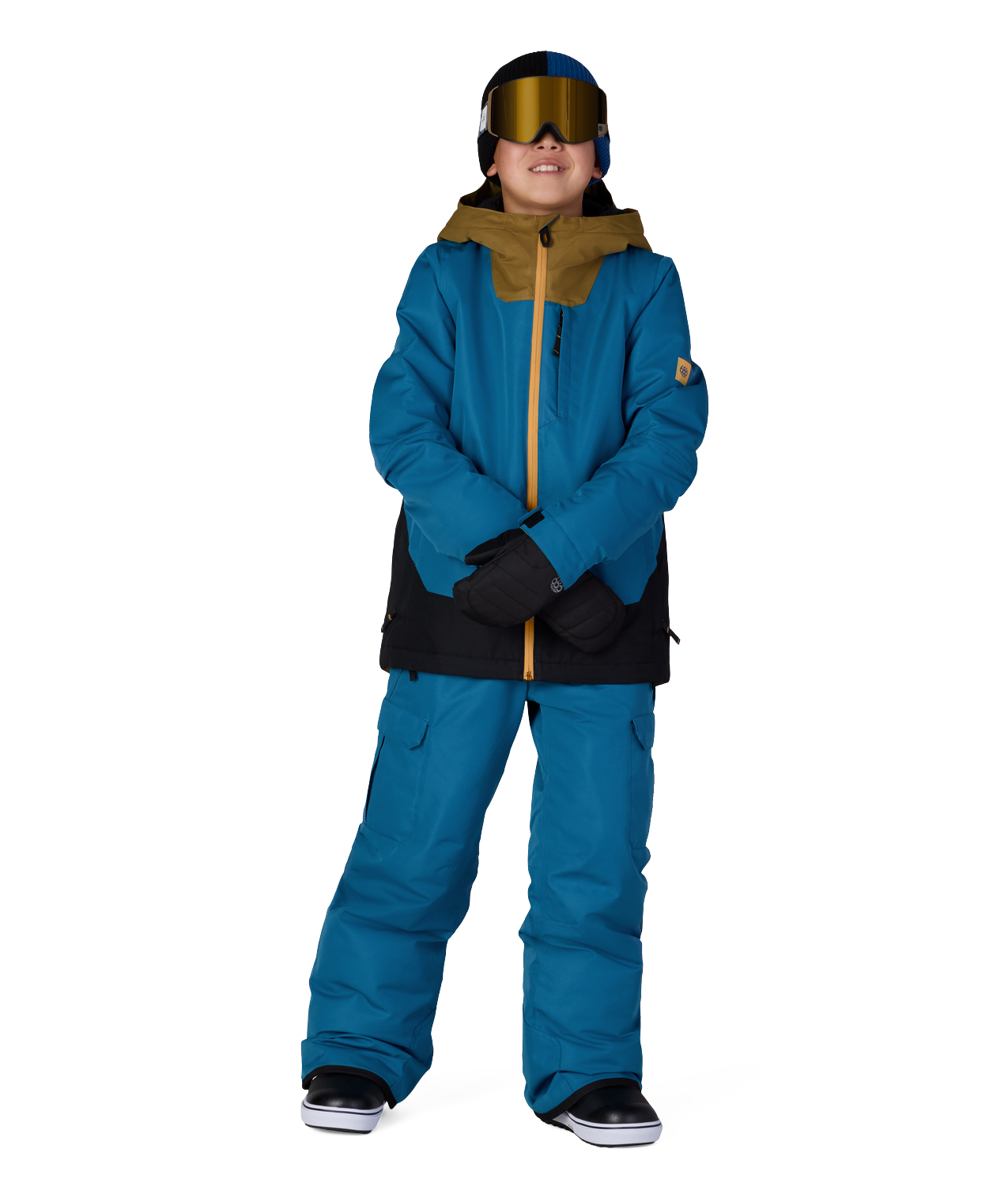 BOYS GATEWAY™ INSULATED JACKET - BLUE ASH COLORBLOCK