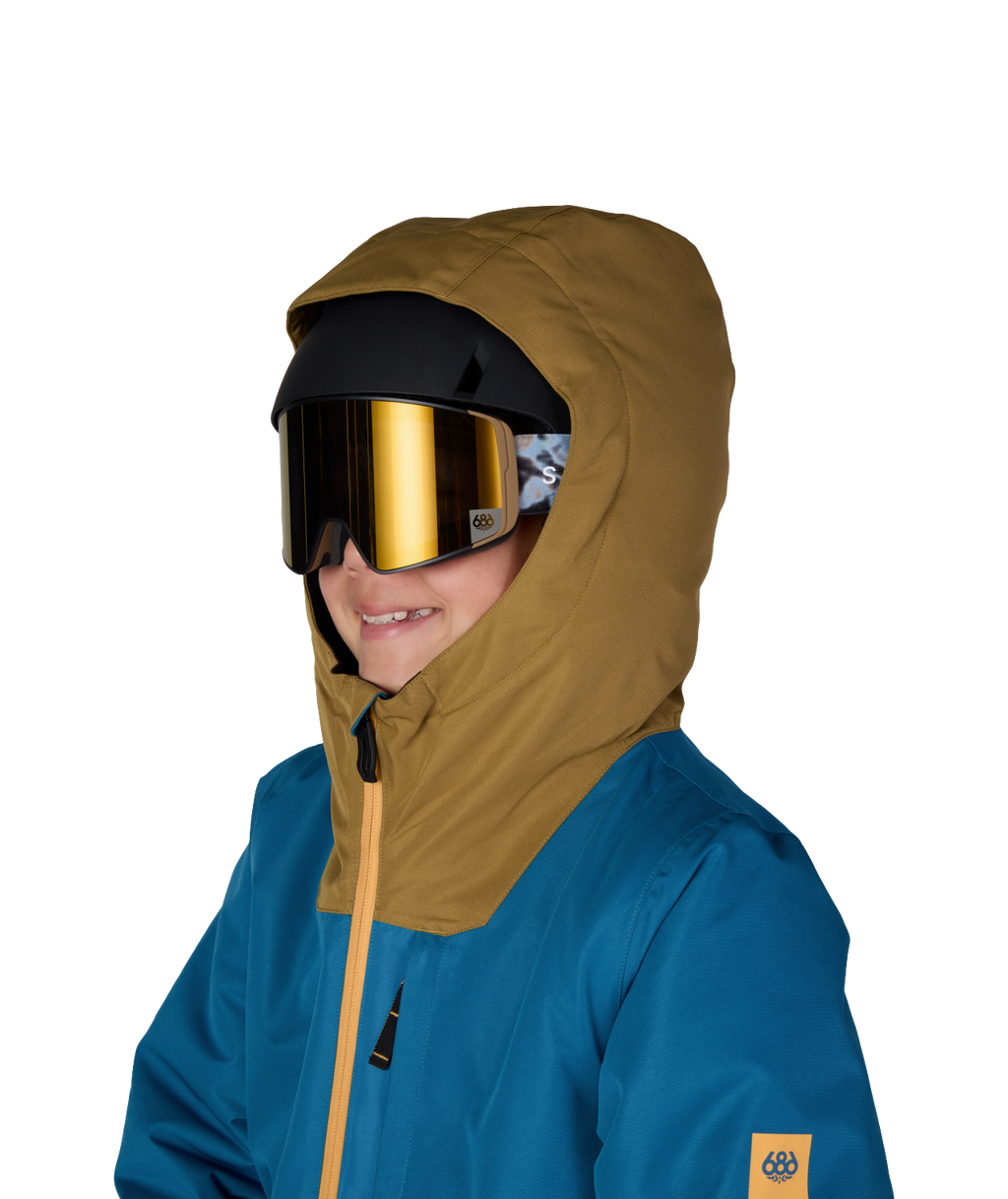 BOYS GATEWAY™ INSULATED JACKET - BLUE ASH COLORBLOCK