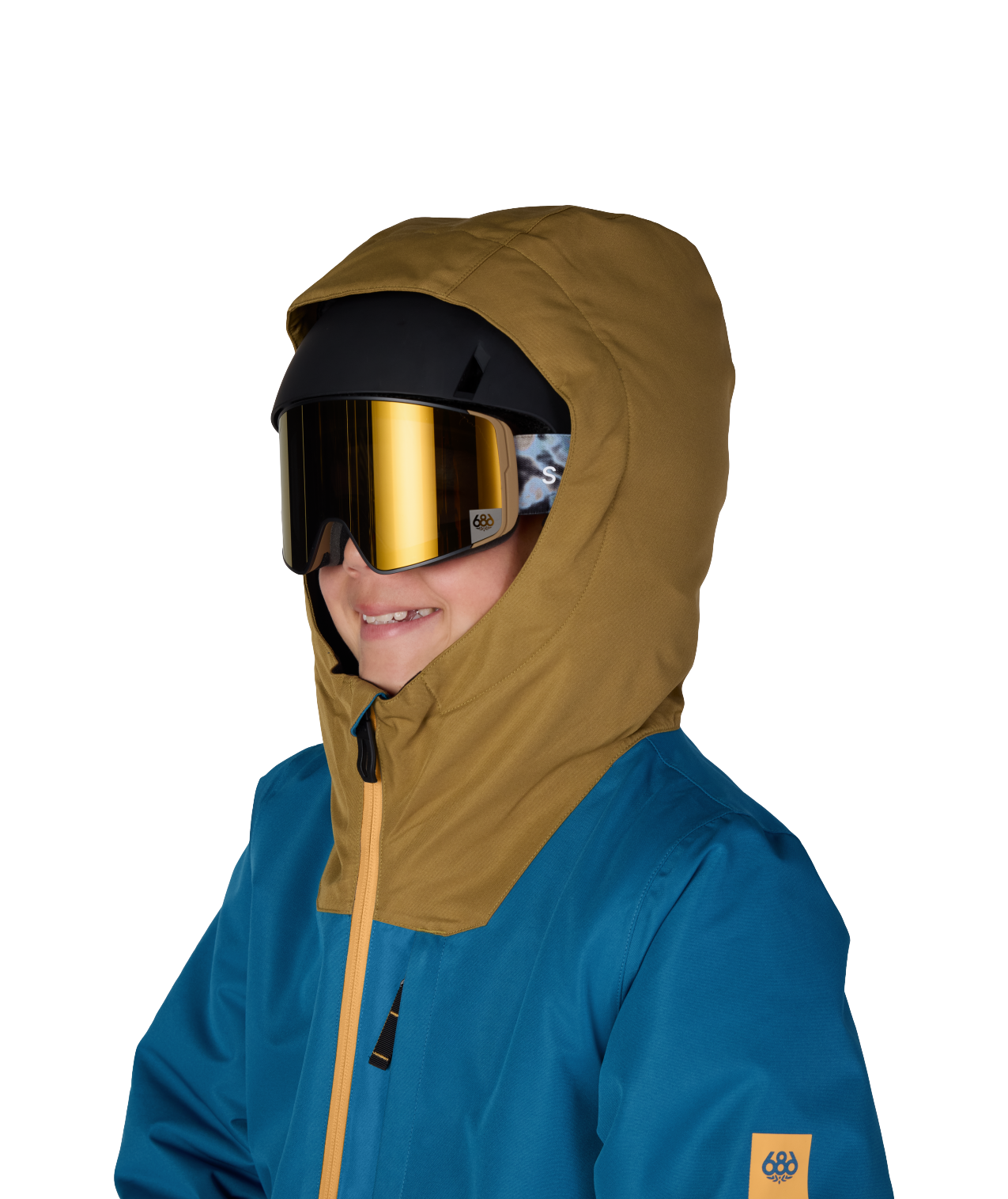 BOYS GATEWAY™ INSULATED JACKET - BLUE ASH COLORBLOCK