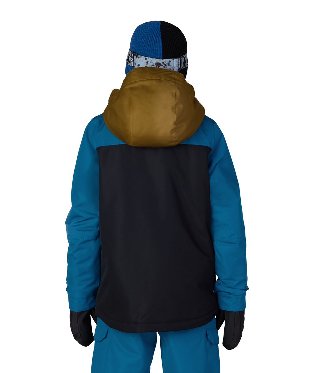 BOYS GATEWAY™ INSULATED JACKET - BLUE ASH COLORBLOCK