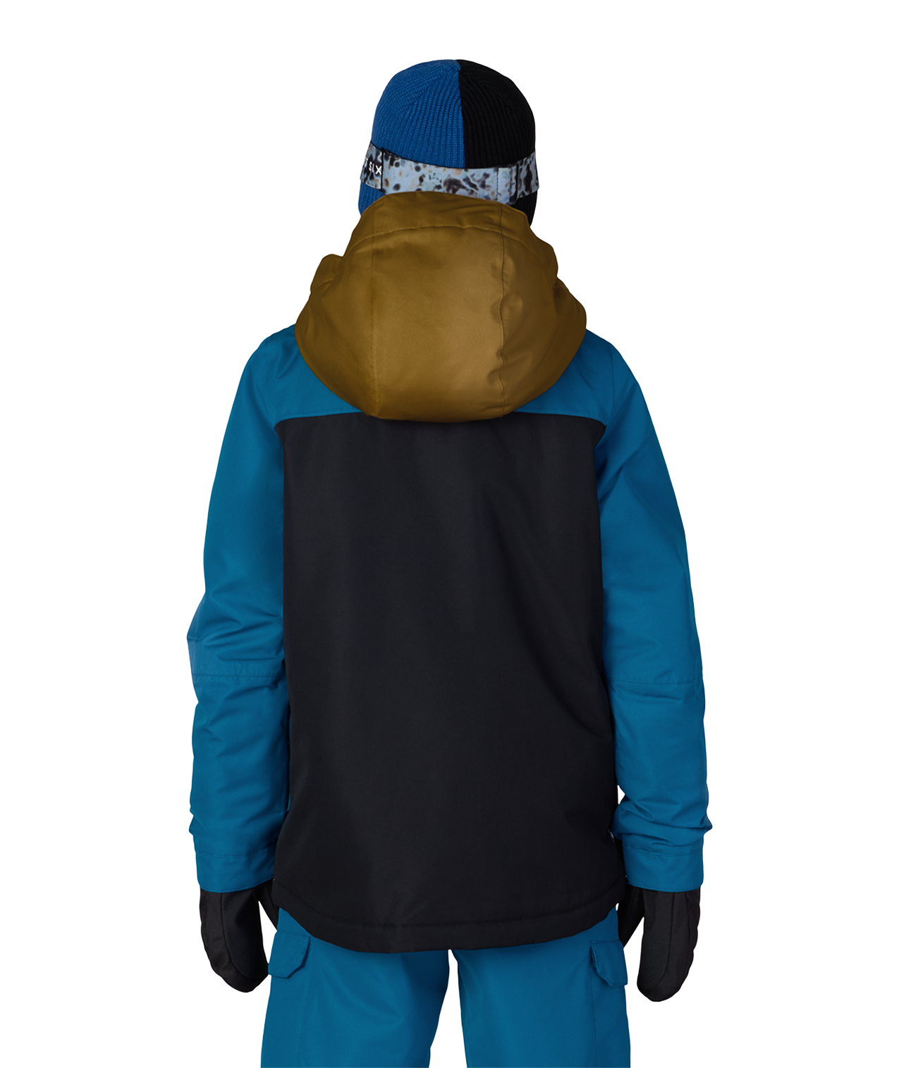 BOYS GATEWAY™ INSULATED JACKET - BLUE ASH COLORBLOCK