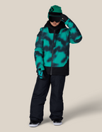 BOYS GATEWAY™ INSULATED JACKET - DEEP GREEN DARK SKIES COLORBLK