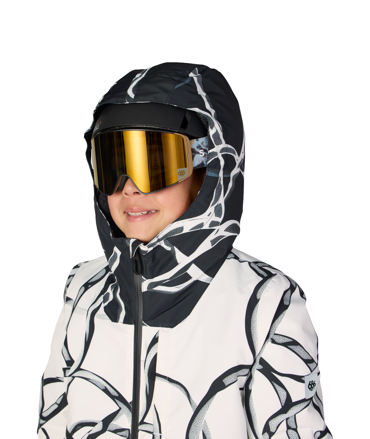 BOYS GATEWAY™ INSULATED JACKET - WHITE WIRE COLORBLOCK
