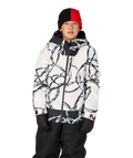 BOYS GATEWAY™ INSULATED JACKET - WHITE WIRE COLORBLOCK