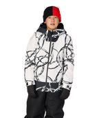 BOYS GATEWAY™ INSULATED JACKET - WHITE WIRE COLORBLOCK