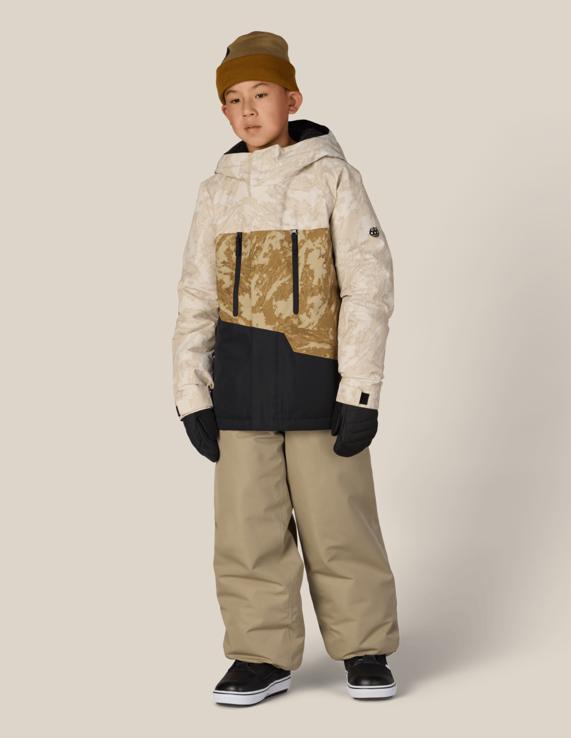 BOYS 686 DOJO® INSULATED PANT - KHAKI