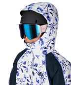 GIRLS HOLOGRAM™ INSULATED JACKET - BLUE PORCELAIN COLORBLOCK