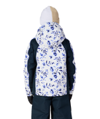 GIRLS HOLOGRAM™ INSULATED JACKET - BLUE PORCELAIN COLORBLOCK