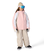 GIRLS HOLOGRAM™ INSULATED JACKET - LOTUS COLORBLOCK