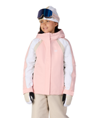 GIRLS HOLOGRAM™ INSULATED JACKET - LOTUS COLORBLOCK
