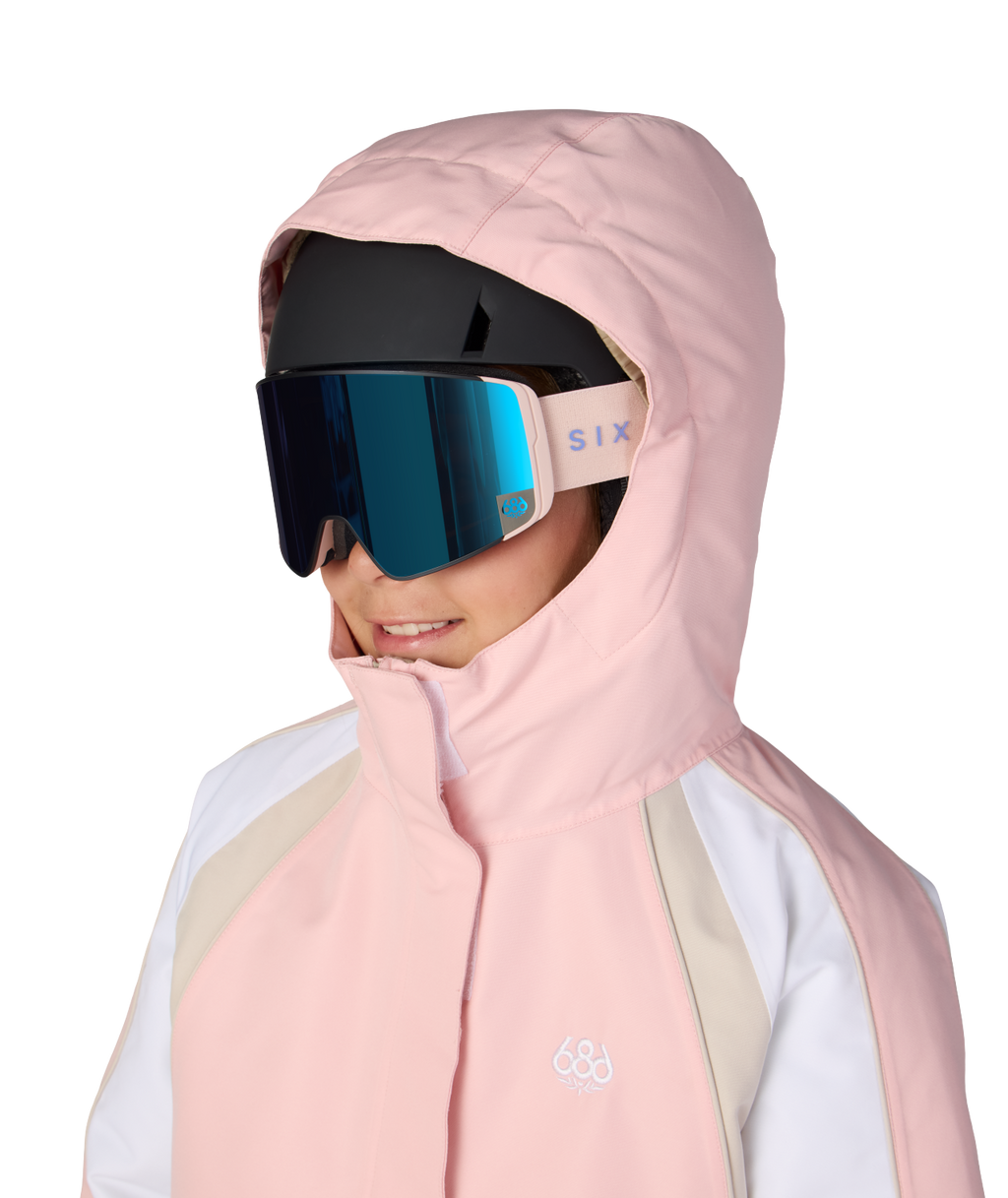 GIRLS HOLOGRAM™ INSULATED JACKET - LOTUS COLORBLOCK