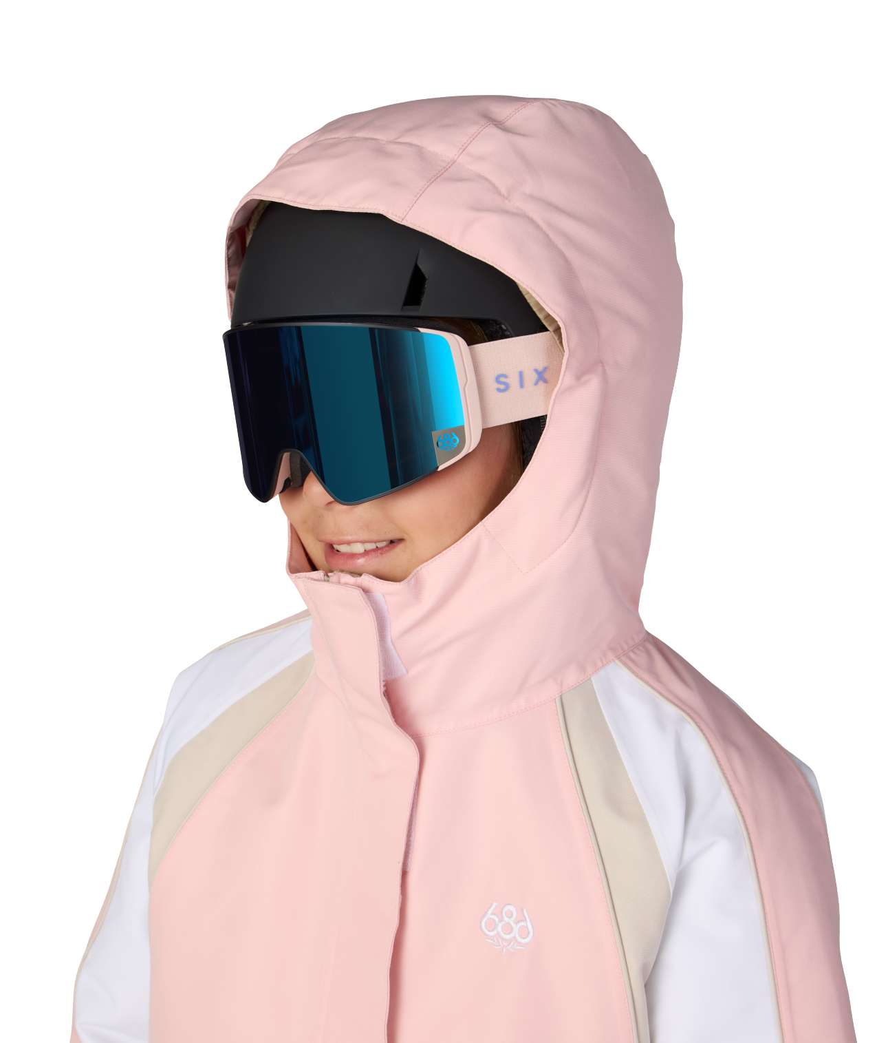 GIRLS HOLOGRAM™ INSULATED JACKET - LOTUS COLORBLOCK
