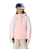 GIRLS HOLOGRAM™ INSULATED JACKET - LOTUS COLORBLOCK