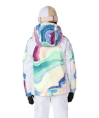 GIRLS HOLOGRAM™ INSULATED JACKET - WASABI SEDIMENTARY