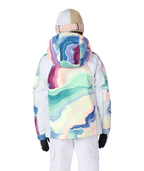 GIRLS HOLOGRAM™ INSULATED JACKET - WASABI SEDIMENTARY