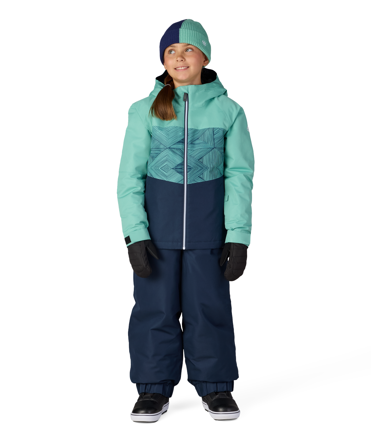 GIRLS OUTLINE™ INSULATED PANT - NAVY