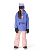 YOUTH WATERPROOF HOODY - ALPENGLOW BLUE