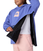 YOUTH WATERPROOF HOODY - ALPENGLOW BLUE