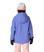 YOUTH WATERPROOF HOODY - ALPENGLOW BLUE