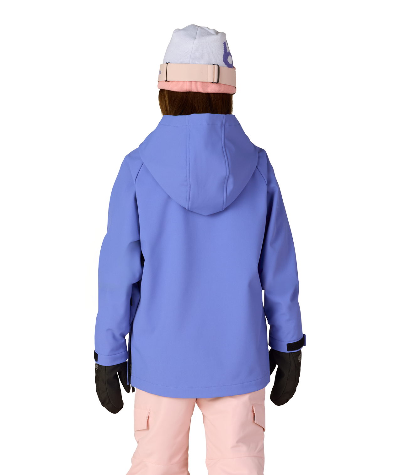YOUTH WATERPROOF HOODY - ALPENGLOW BLUE