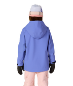 YOUTH WATERPROOF HOODY - ALPENGLOW BLUE