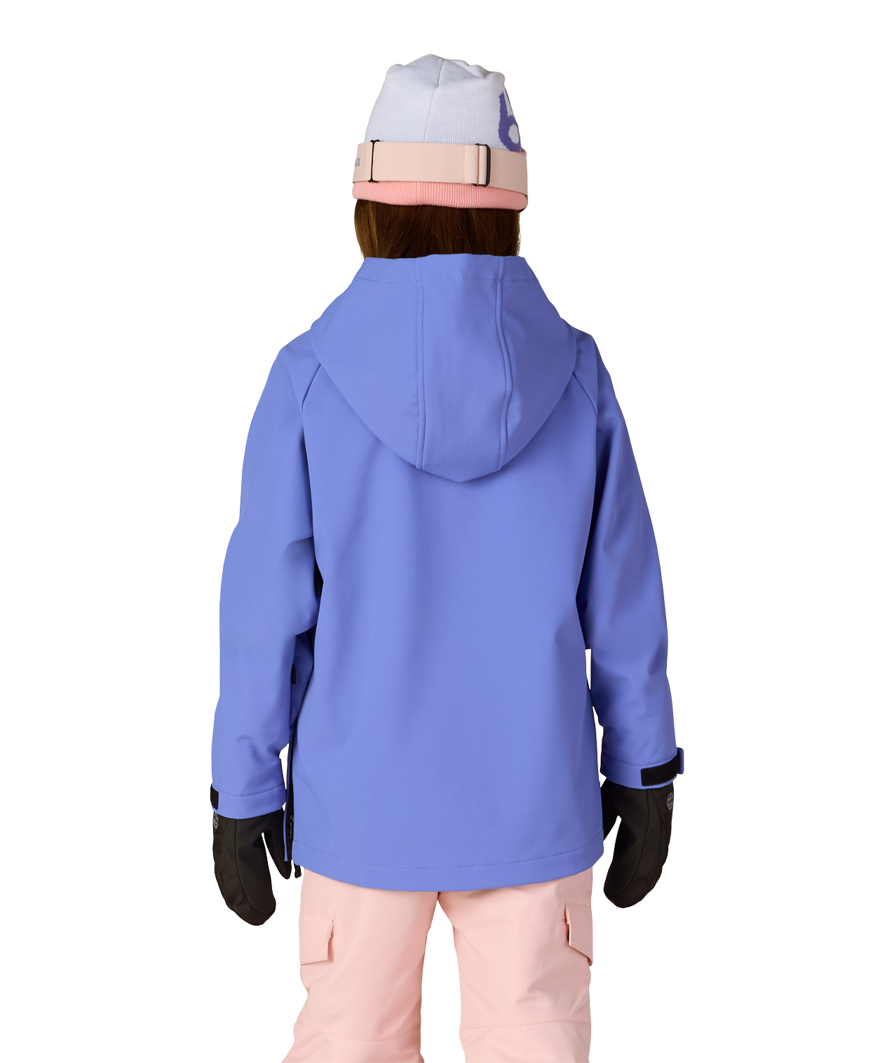 YOUTH WATERPROOF HOODY - ALPENGLOW BLUE