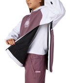 YOUTH WATERPROOF HOODY - WHITE COLORBLOCK