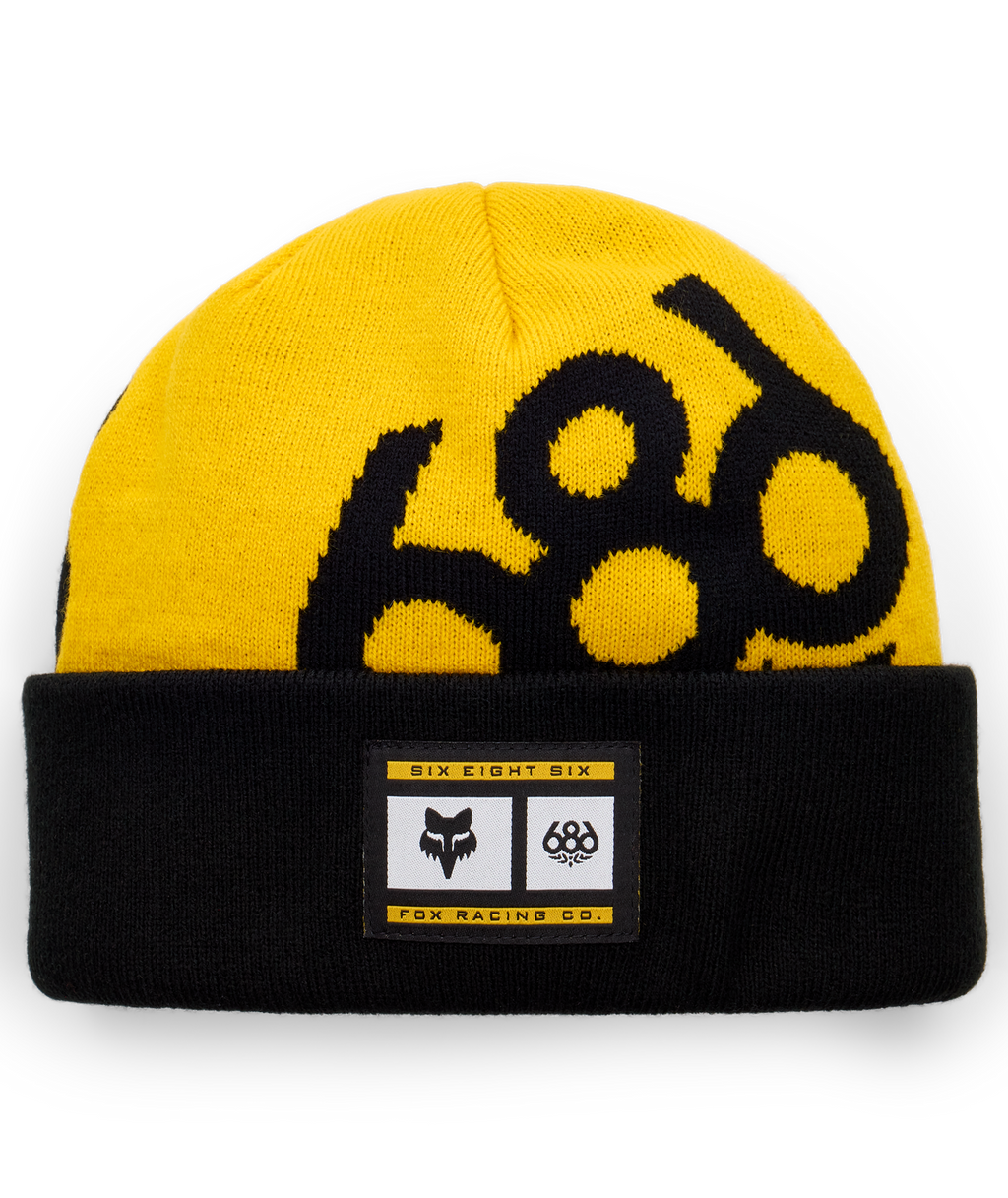 FOX RACING CUFF BEANIE - FOX YELLOW