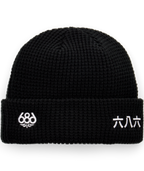 KANJI BEANIE - BLACK