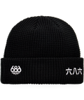 KANJI BEANIE - BLACK