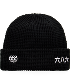 KANJI BEANIE - BLACK