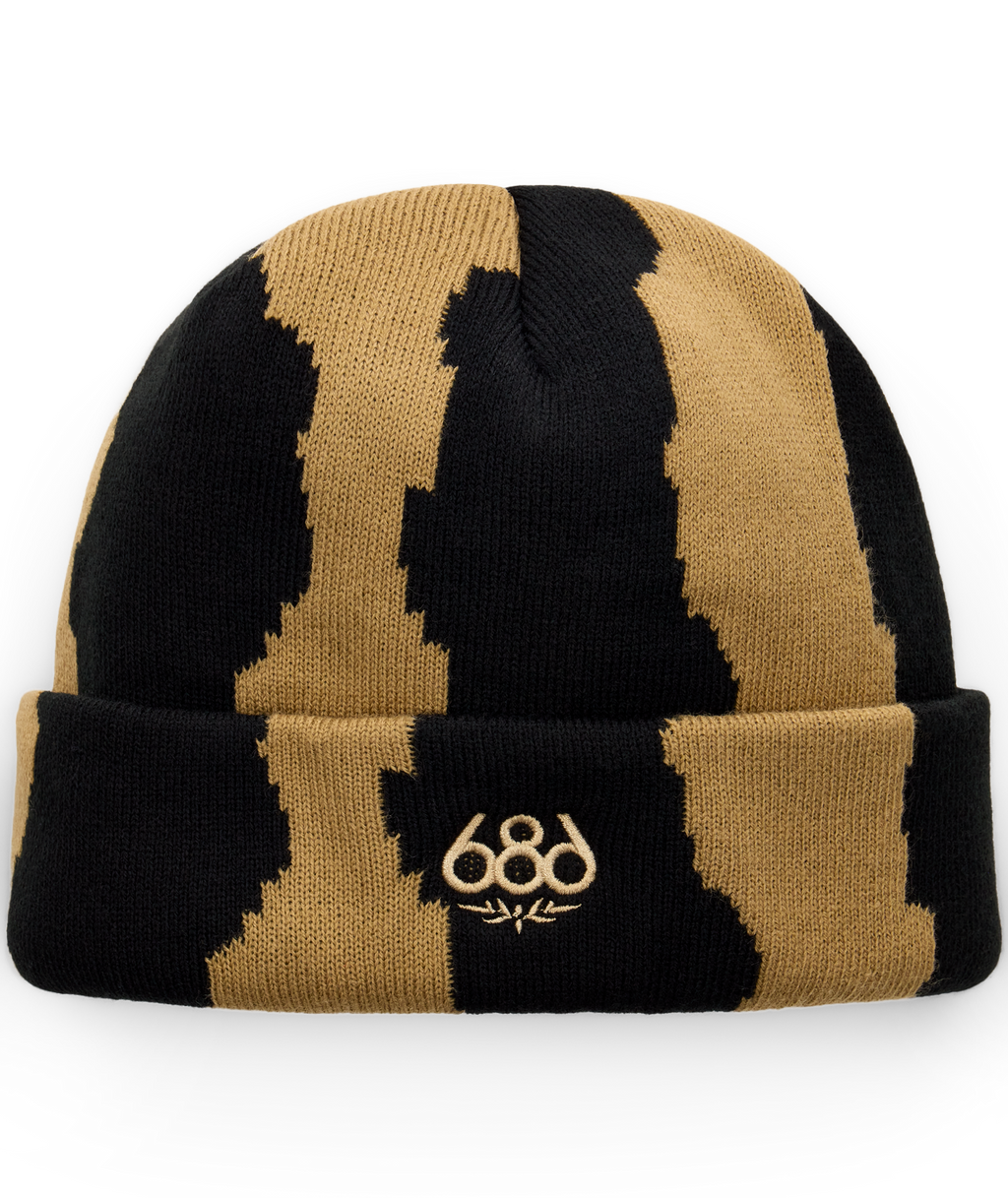 TORN BEANIE - KHAKI