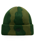 TORN BEANIE - MOSS GREEN