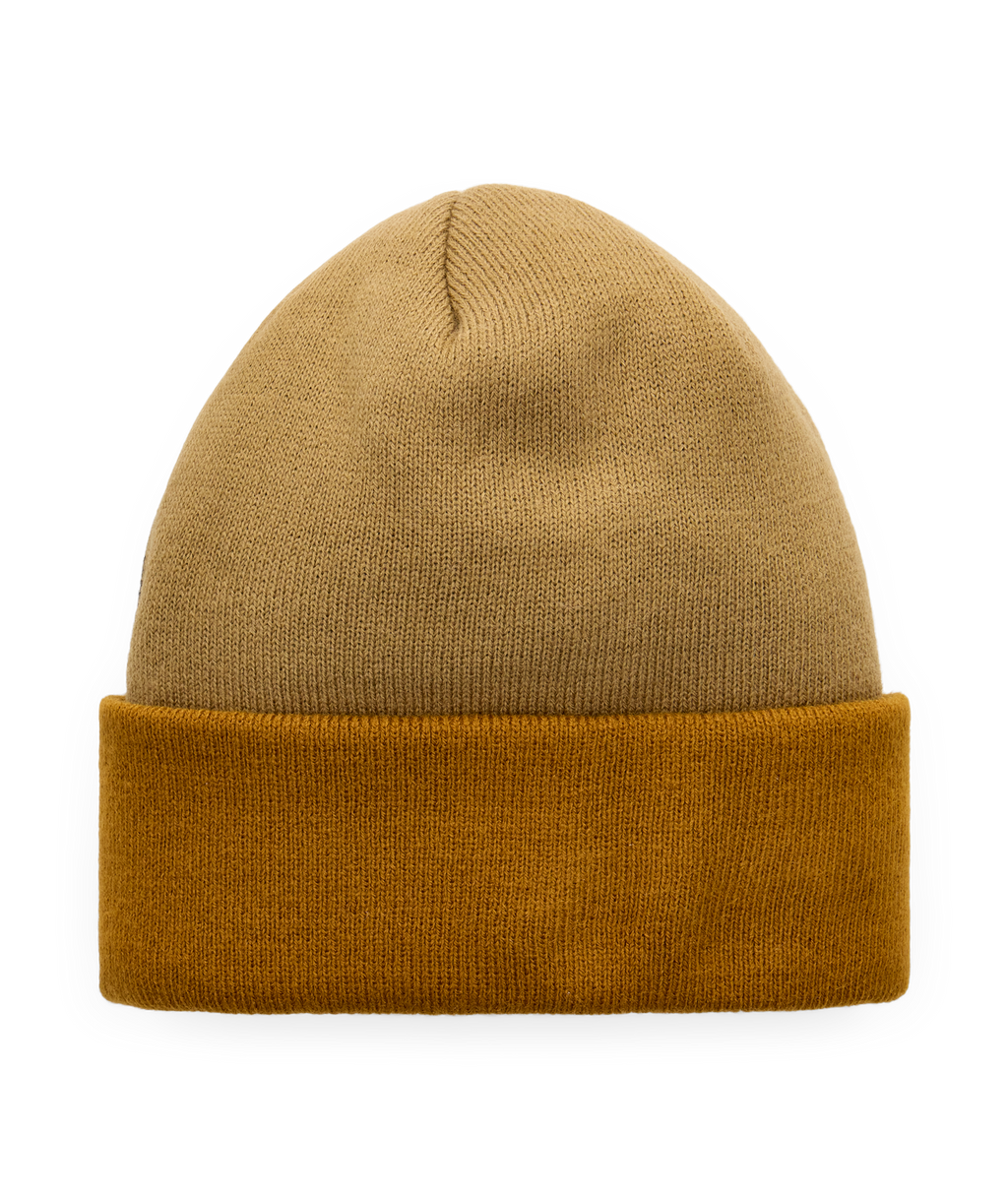 YOUTH WREATH FLEECE LINED BEANIE - KHAKI