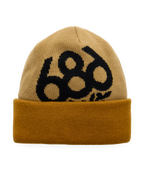 YOUTH WREATH FLEECE LINED BEANIE - KHAKI