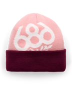 YOUTH WREATH FLEECE LINED BEANIE - SMOKEY LILAC
