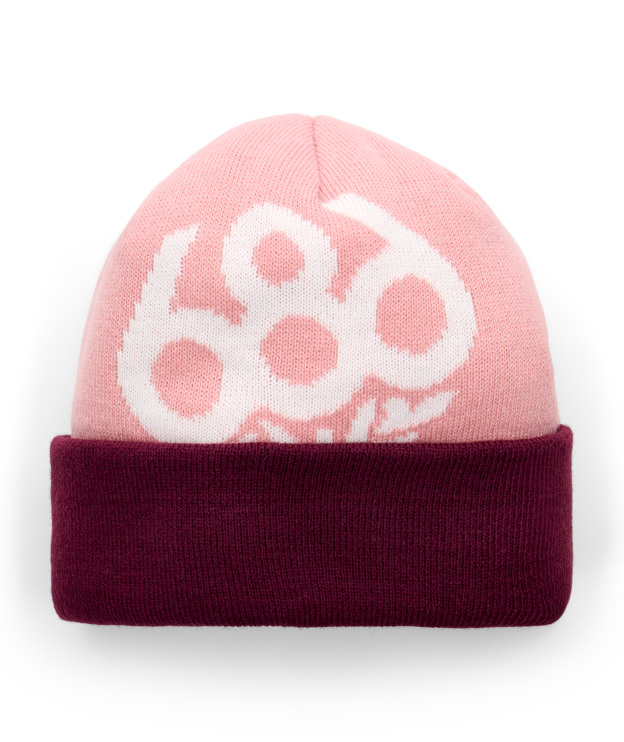 YOUTH WREATH FLEECE LINED BEANIE - SMOKEY LILAC