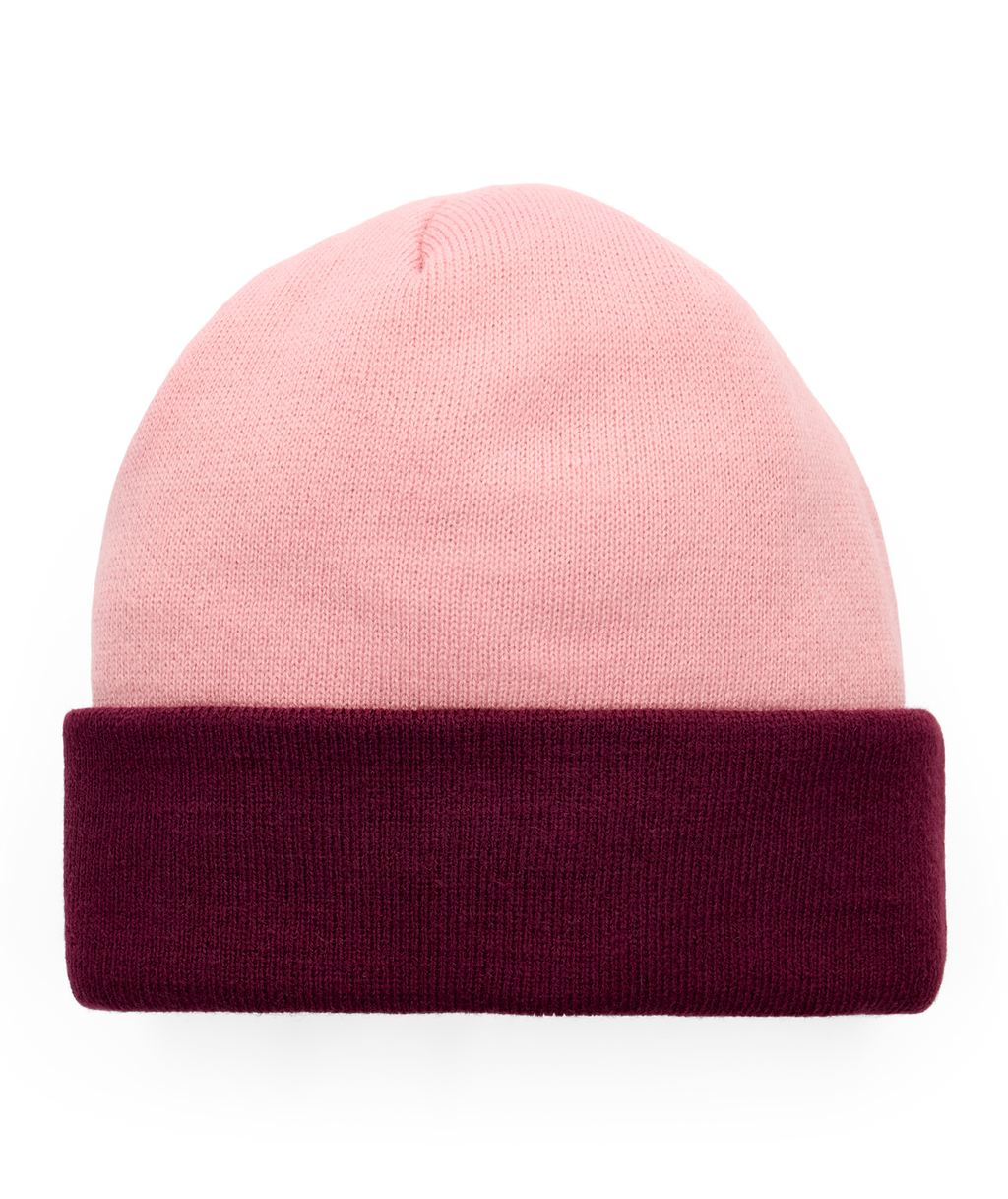 YOUTH WREATH FLEECE LINED BEANIE - SMOKEY LILAC