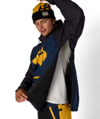 MENS FOX RACING WATERPROOF HOODY - FOX NAVY COLORBLOCK