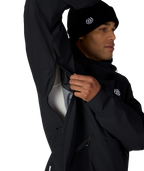MENS WINDSTOPPER® PULLOVER HOODY - BLACK