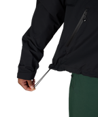 MENS WINDSTOPPER® PULLOVER HOODY - BLACK