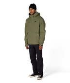 MENS WINDSTOPPER® PULLOVER HOODY - FATIGUE GREEN