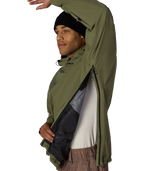 MENS WINDSTOPPER® PULLOVER HOODY - FATIGUE GREEN