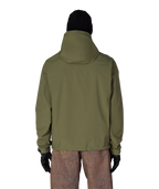 MENS WINDSTOPPER® PULLOVER HOODY - FATIGUE GREEN