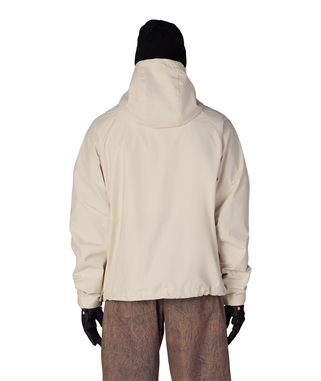 MENS WINDSTOPPER® PULLOVER HOODY - LIMESTONE