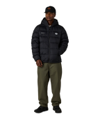 MENS WINDSTOPPER® PYRO™ DOWN PUFFER JACKET - BLACK
