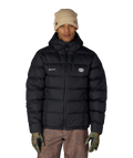 MENS WINDSTOPPER® PYRO™ DOWN PUFFER JACKET - BLACK